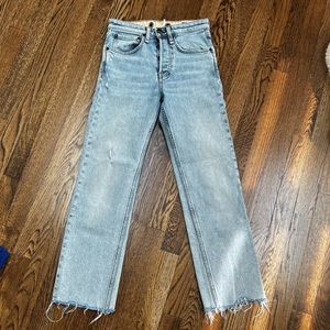 Rag & bone maya high rise straight leg cropped 23